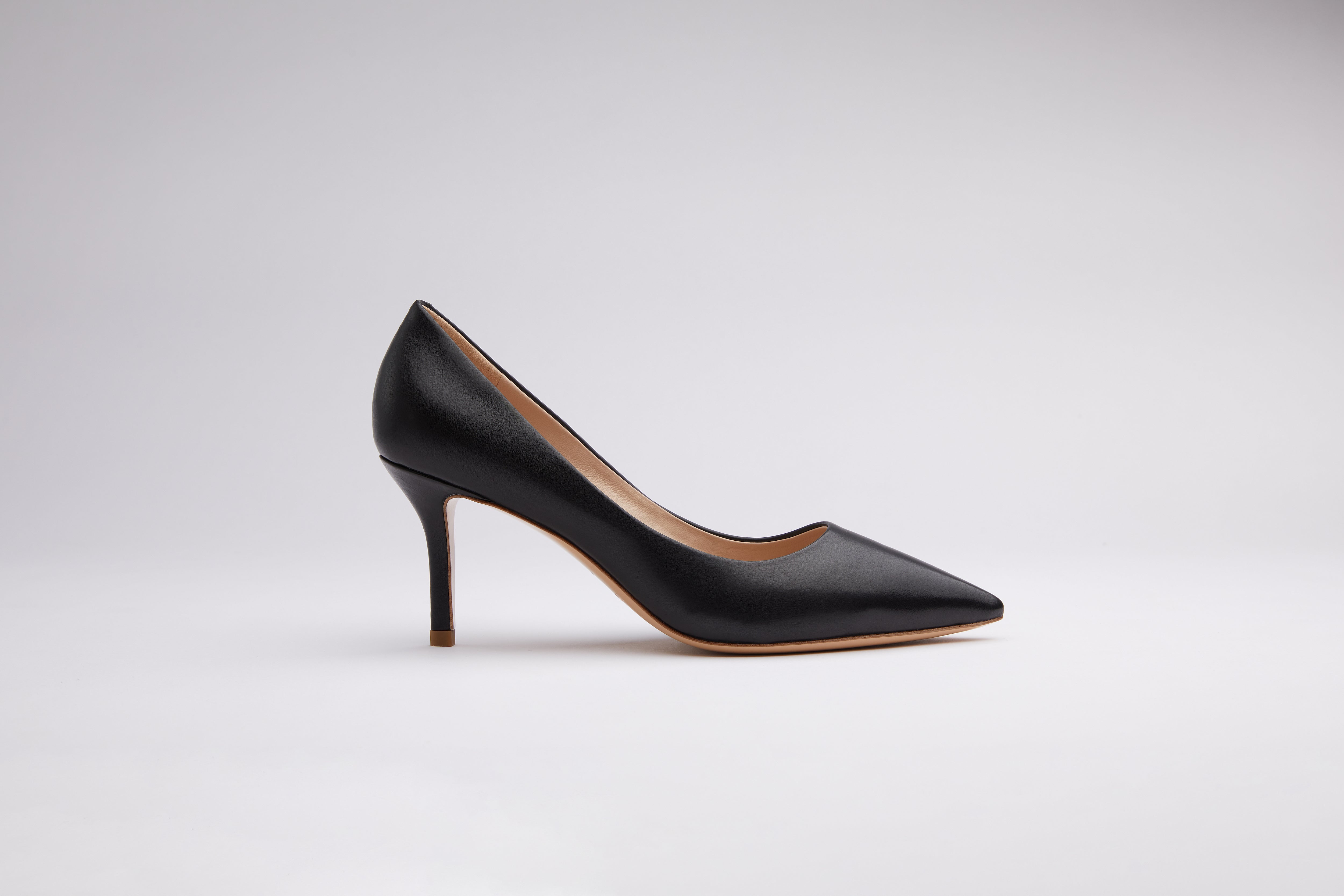 Calfskin pumps discount