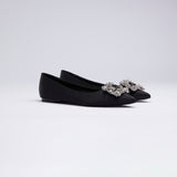 Elsie Silk Flats