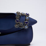 Elsie Silk Flats