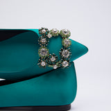 Elsie Silk Flats