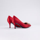 Elsie Silk Pumps