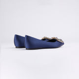 Elsie Silk Flats