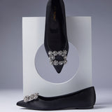 Elsie Silk Flats