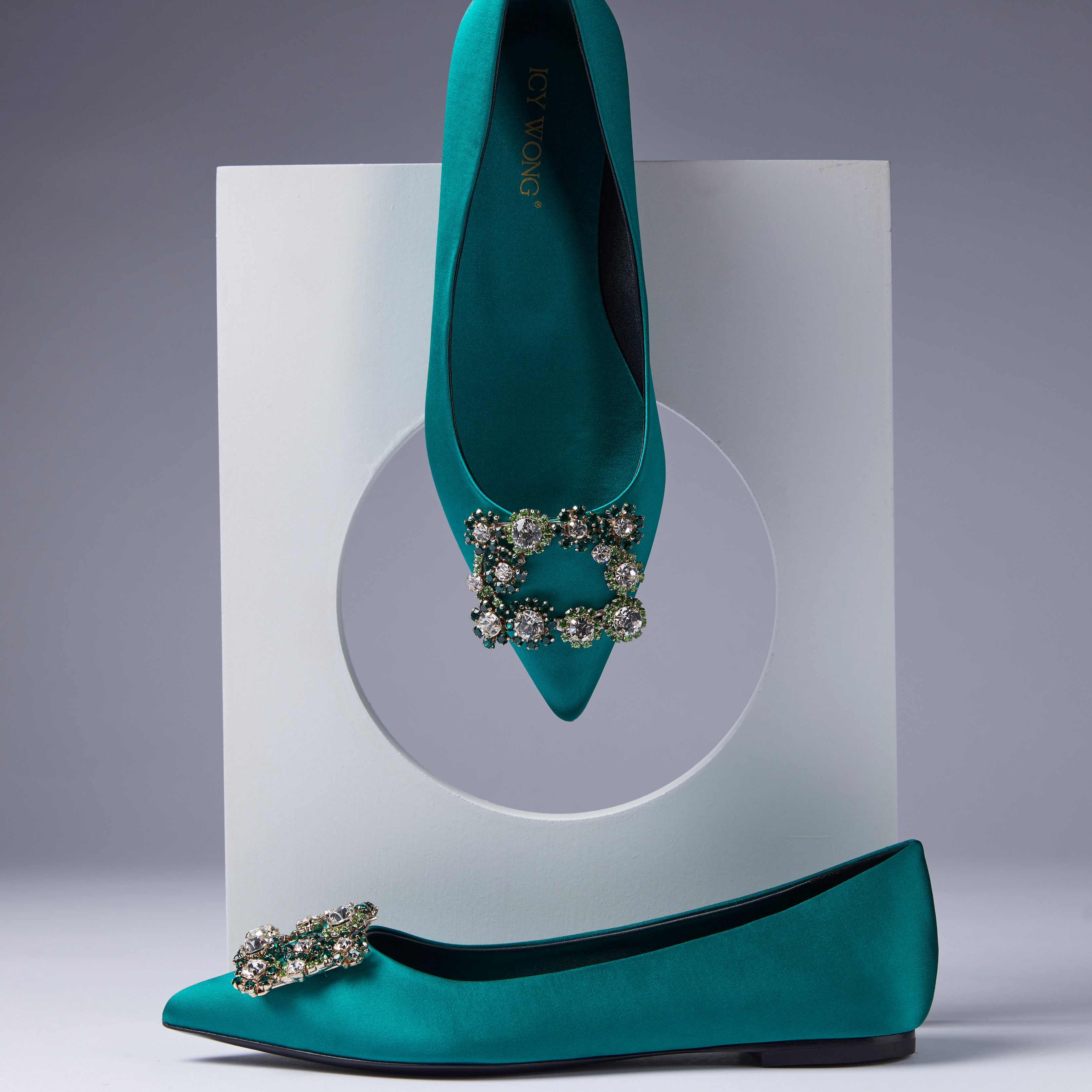 Elsie Silk Flats