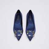 Elsie Silk Flats