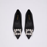 Elsie Silk Flats