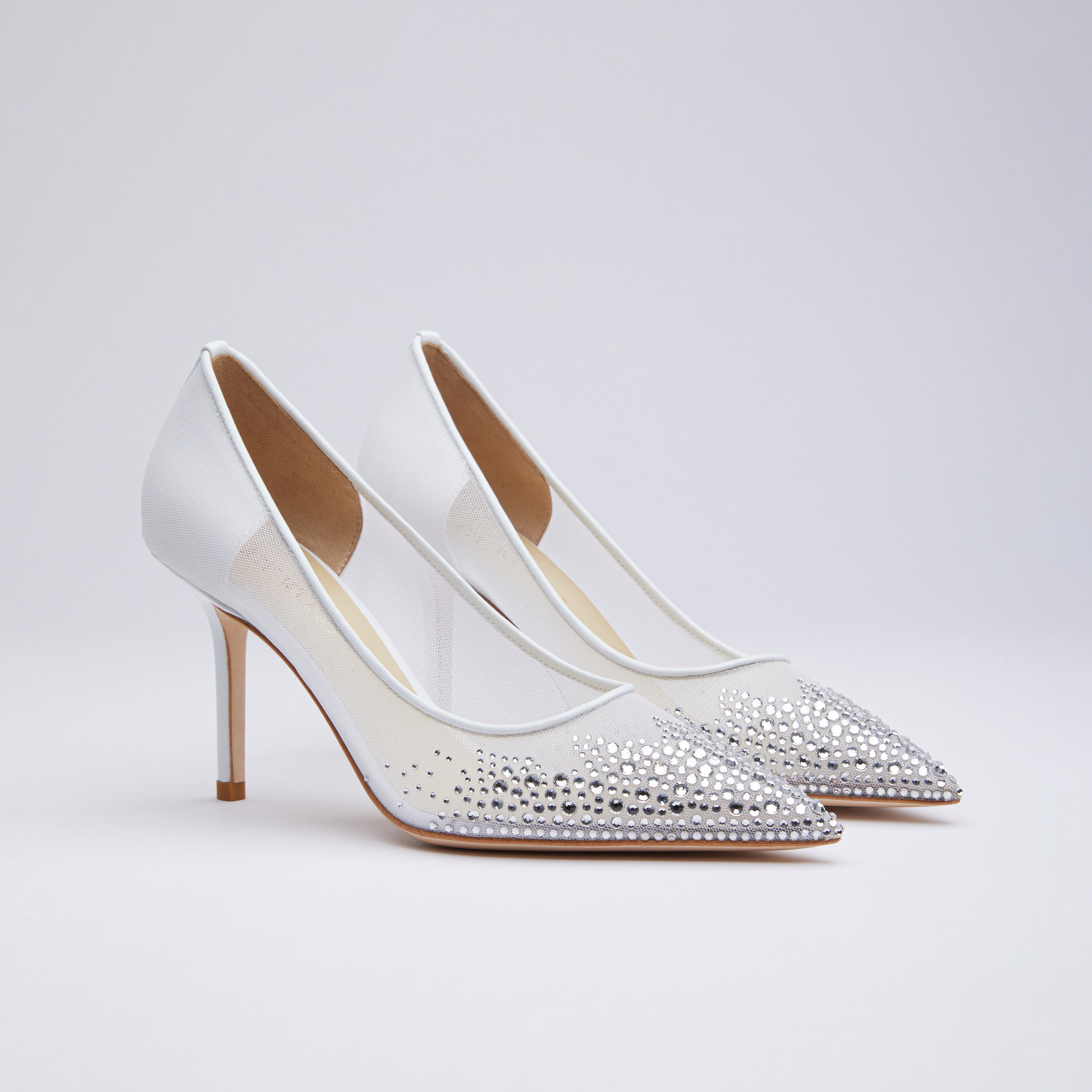 Solène Crystal embellished Pumps