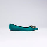 Elsie Silk Flats