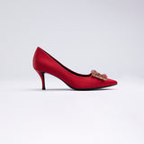 Elsie Silk Pumps