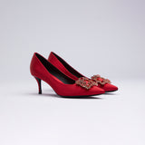 Elsie Silk Pumps