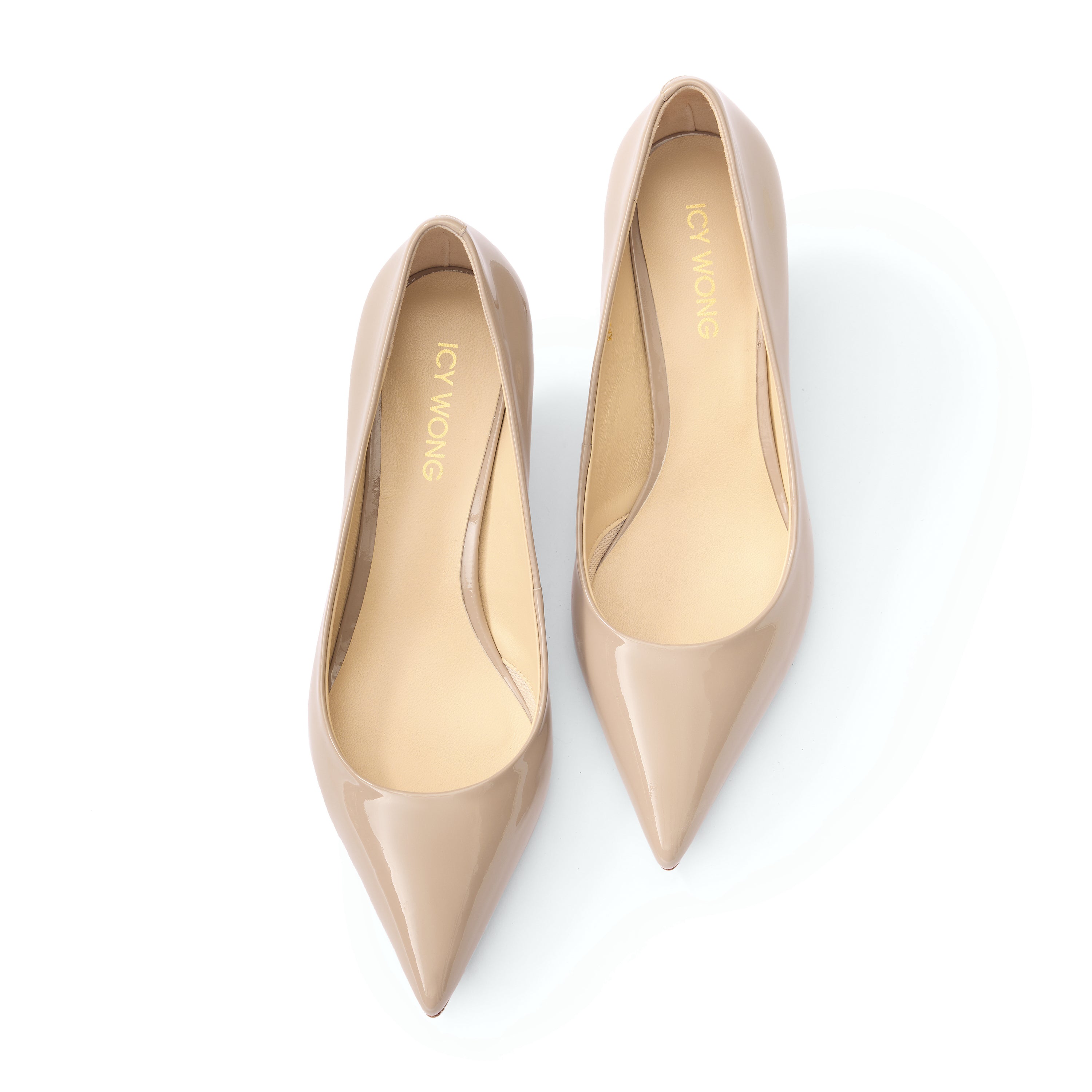 Patent sales kitten heels