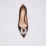 Silk Mid Pumps