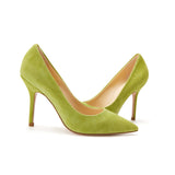 Light Green Suede