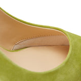 Light Green Suede