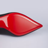 Adrianna Red Sole Pumps