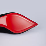 Adrianna Red Sole Pumps