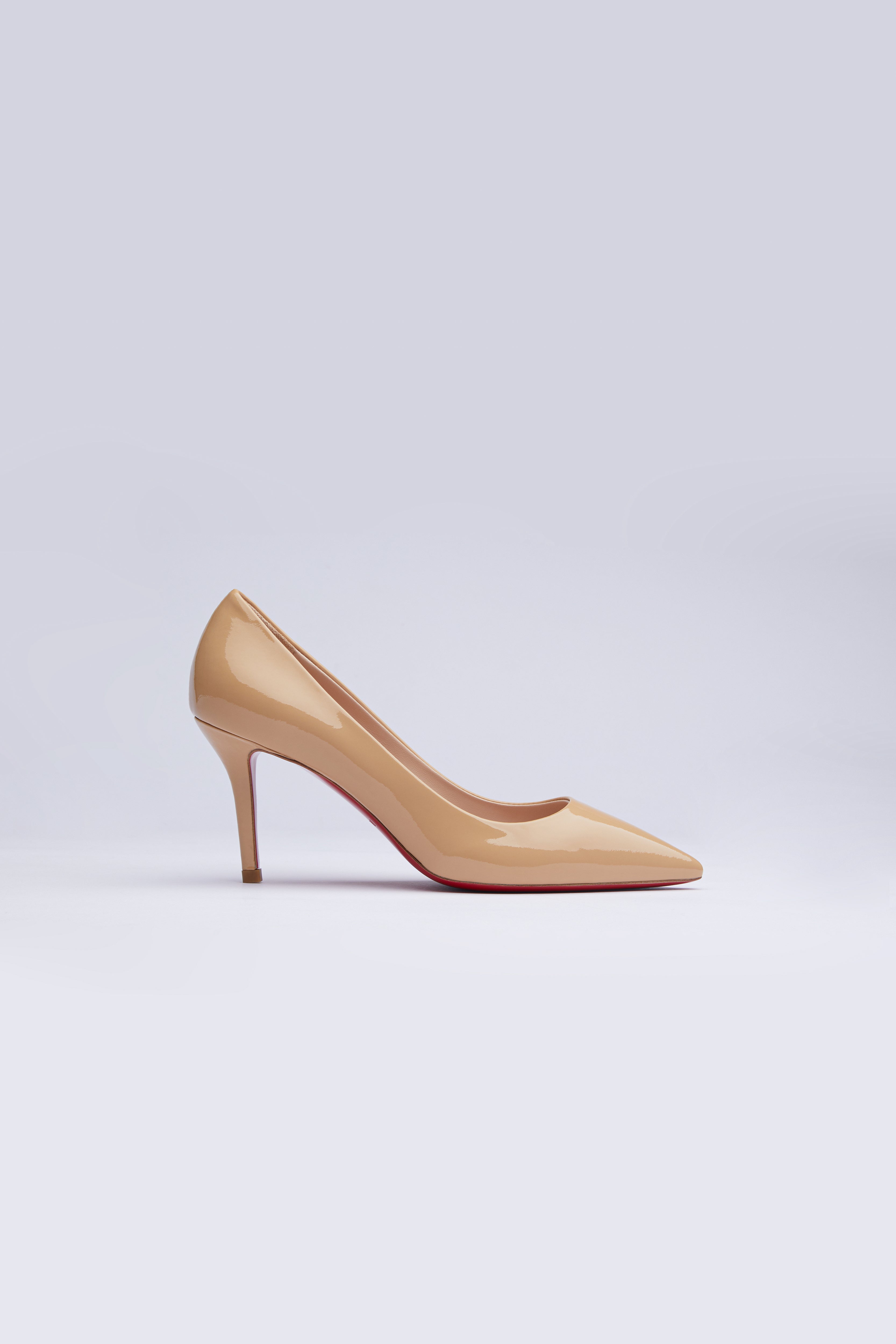 Adrianna Red Sole Pumps