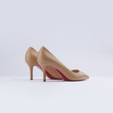 Adrianna Red Sole Pumps