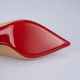 Adrianna Red Sole Pumps