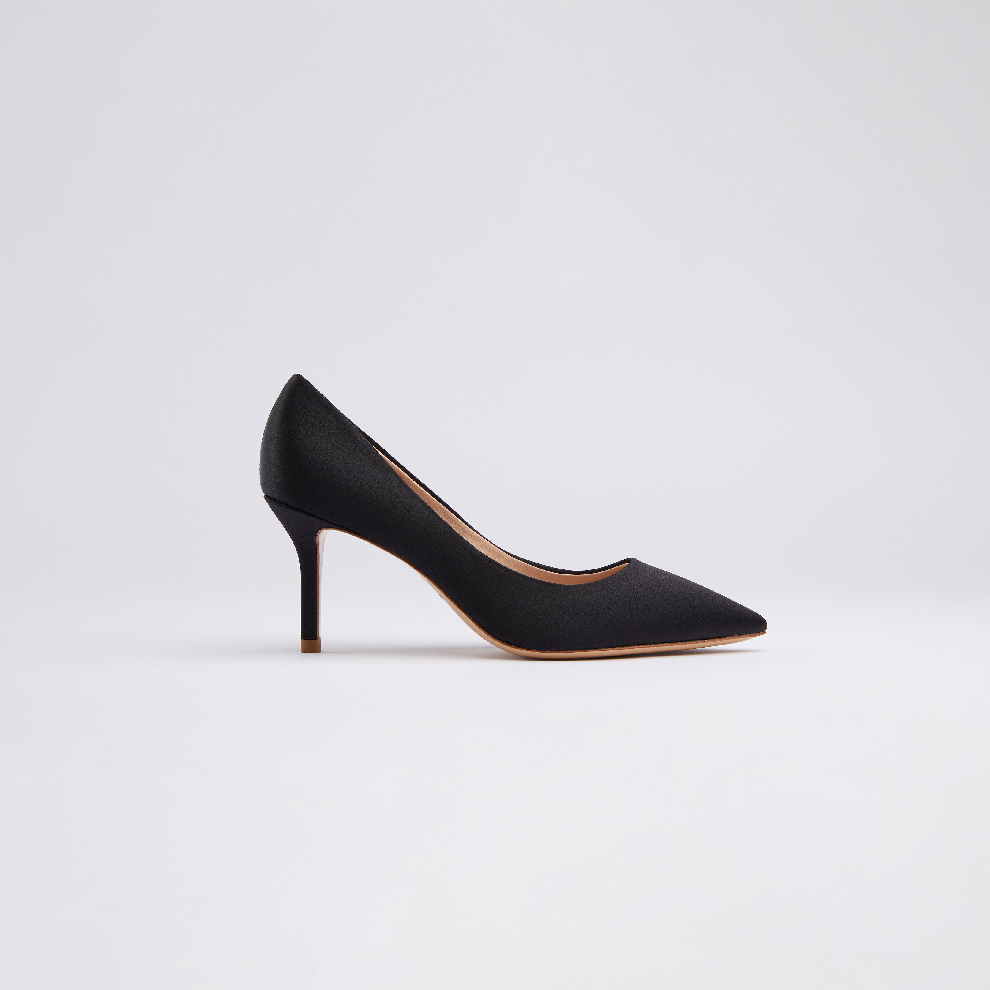 Silk Mid Pumps