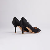 Silk Mid Pumps