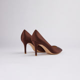 Silk Mid Pumps