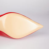 Red Patent Kitten Heels