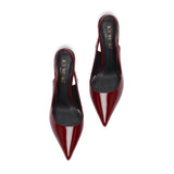 Amanda Slings in Morello Cherry