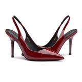 Amanda Slings in Morello Cherry