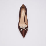 Silk Mid Pumps