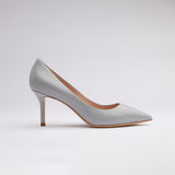 Brushed Leather Pumps