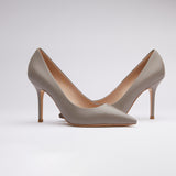Etain Grey Pumps