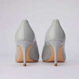 Brushed Leather Pumps