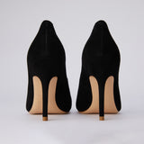 Black Suede pumps