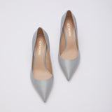 Brushed Leather Pumps