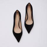 Black Suede pumps