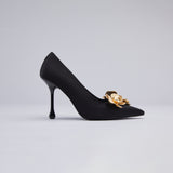 Flora Silk Pumps