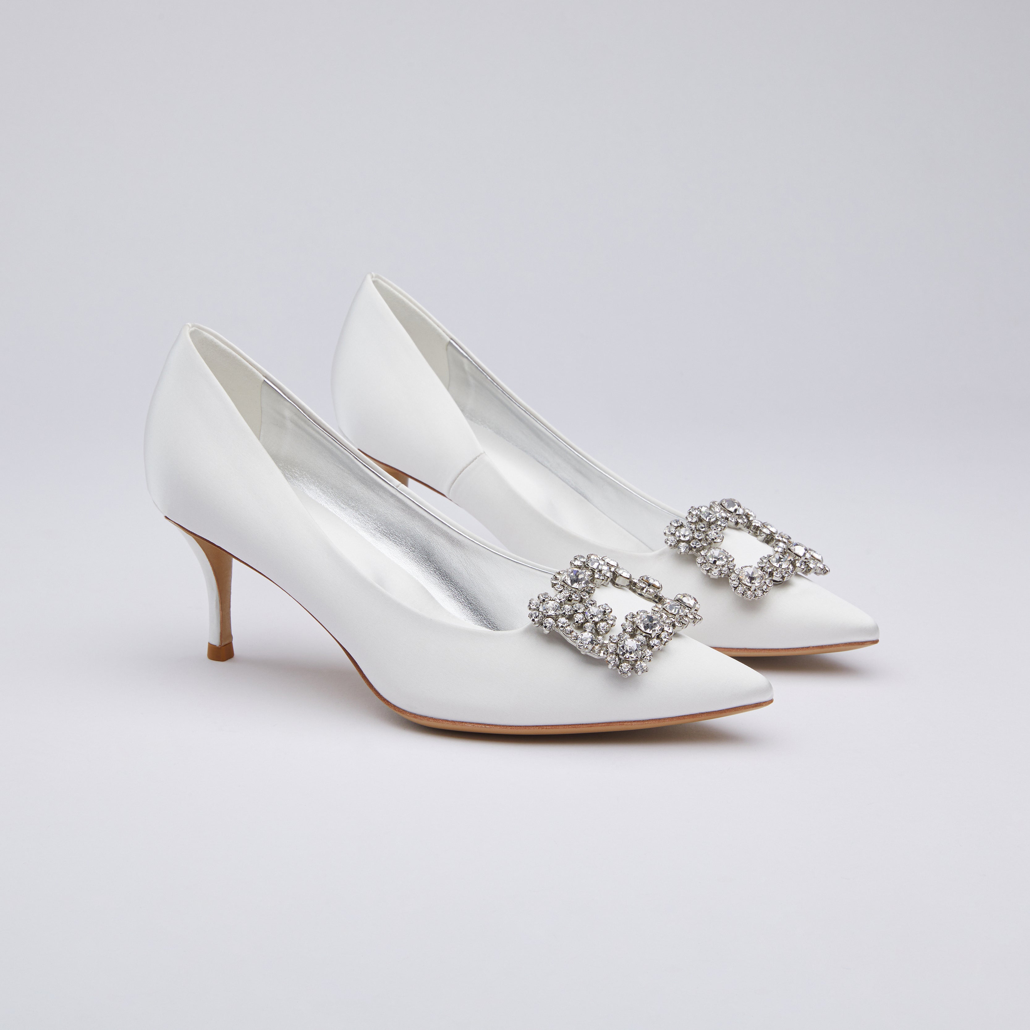 Elsie Silk Pumps