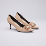 Elsie Silk Pumps