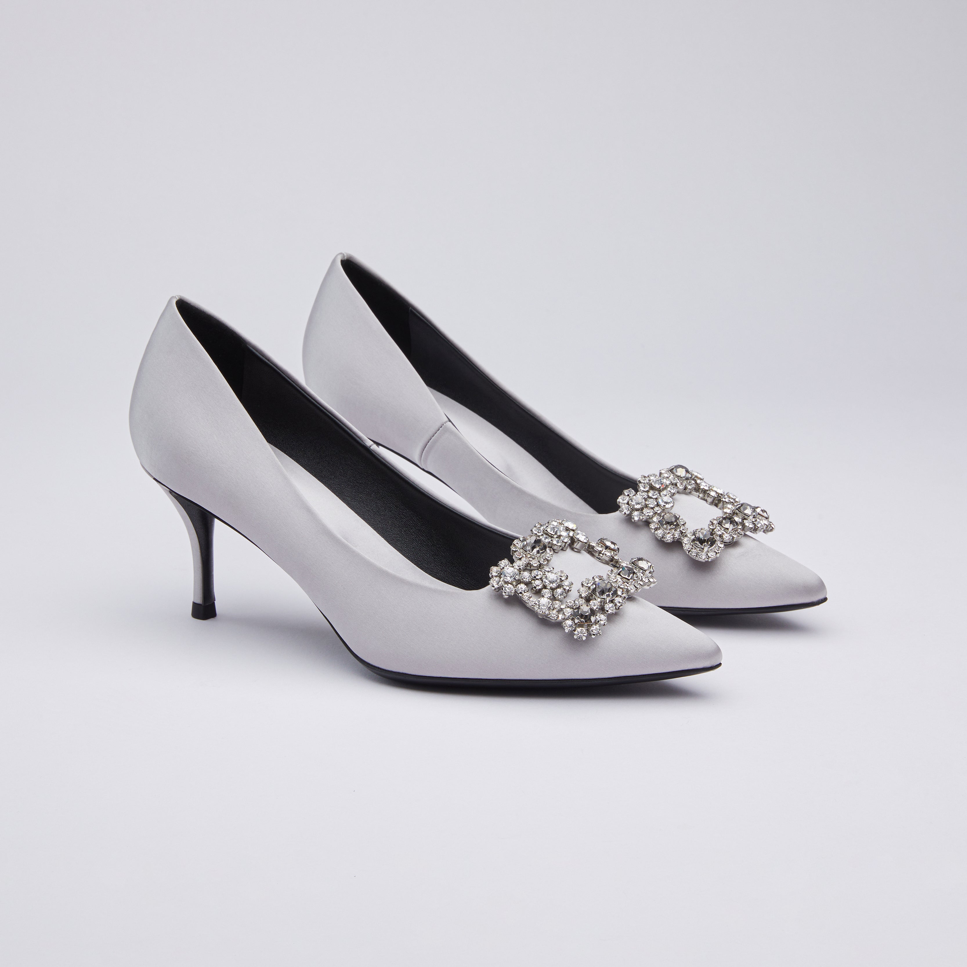 Elsie Silk Pumps