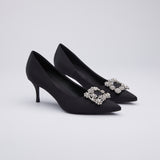 Elsie Silk Pumps