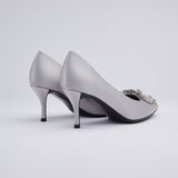 Elsie Silk Pumps