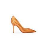 Metallic Orange heels